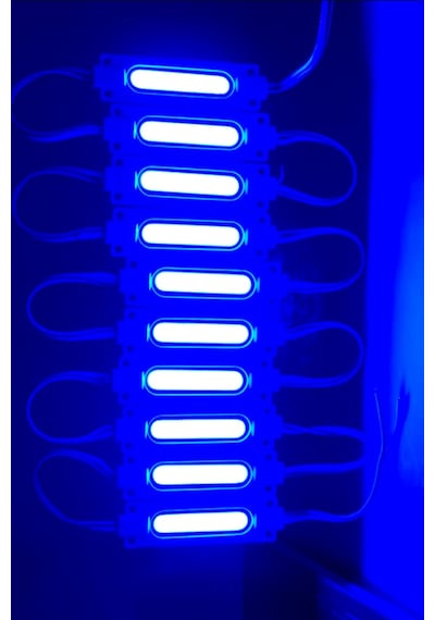 12 Volt 2 Watt Cob Led Modül Mavi 10 Adet