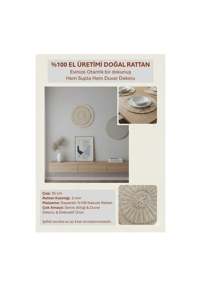 %100 Doğal Premium El Yapımı Rattan Supla & Duvar Dekoru 35 Cm, 1. Sınıf, Dekoratif, Şık, Lüx %100 Doğal Premium El Yapımı Rattan Supla & Duvar Dekoru 35 Cm, 1. Sınıf, Dekoratif, Şık, Lüx %100 Doğal Premium El Yapımı Rattan Supla & Duvar Dekoru 35 Cm, 1. Sınıf, Dekoratif, Şık, Lüx %100 Doğal Premium El Yapımı Rattan Supla & Duvar Dekoru 35 Cm, 1. Sınıf, Dekoratif, Şık, Lüx