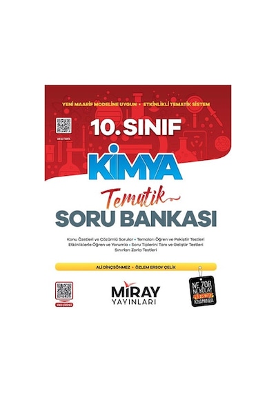 10. Sınıf Kimya Tematik Soru Bankası Miray Yayınları