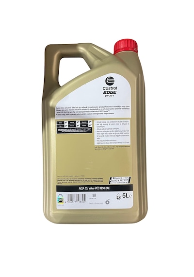 Castrol Edge 0W-20 V Motor Yağı 5 L