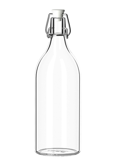 Ikea Korken Şeffaf Cam Şişe, Tıpalı, Yağ, Sirke, İçecek, Bira, Su, Kombucha, Kefir, Soda İçin Sallan Sku: Smg8690010542786 Açık Gri