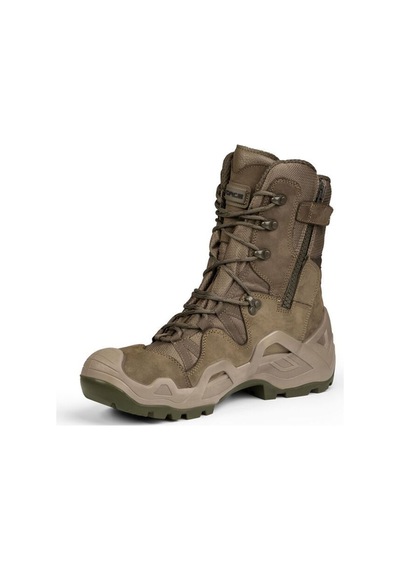 Bot Quantum Sympatex Model Haki Su Geçirmez Tactical Outdoor Askeri Fermuarlı Nubuk Bot Haki