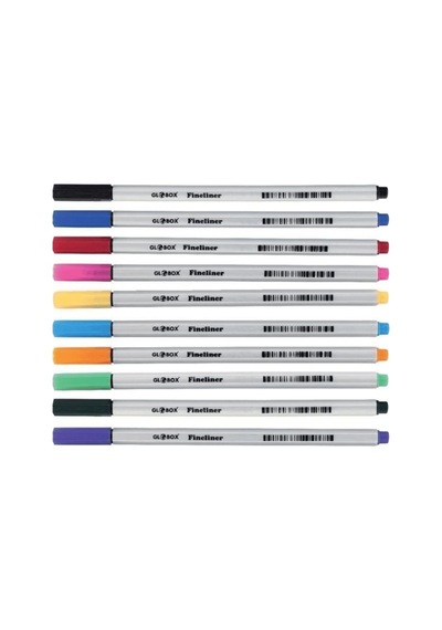 Globox Fineliner Kalem 10 Lu Pp Kutu 3240