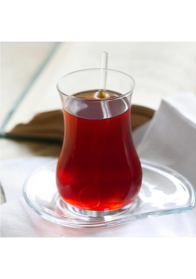 Eva 12'li Çay Seti çok renkli