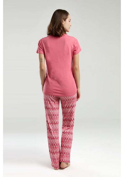 Arnetta Kadın Pembe Pijama Takımı Ar3248-s-v1 Pembe