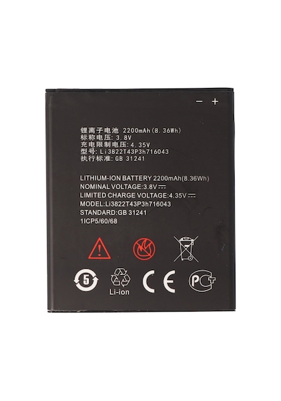 8.4wh İle Zte Blade L7 Li-ion Pil 3.8volt 2200mah İçin Uygun Pil