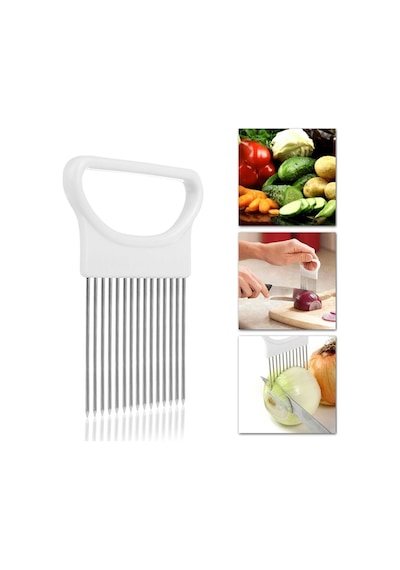 Onion Cutter Soğan Dilimleyici Domates Sebze El  Meyve  Doğrayıcı Çok Renkli