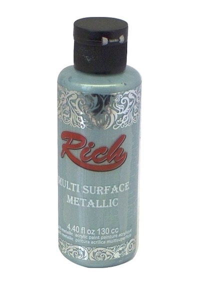 Rich Multi Metalik Akrilik Boya 6534 Su Yeşili 120 Cc