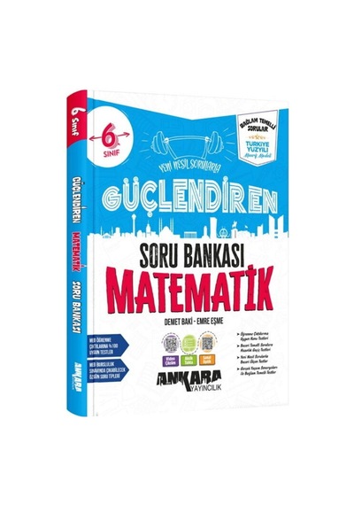 Ankara Yayıncılık 6. Sınıf Matematik Güçlendiren Soru Bankası