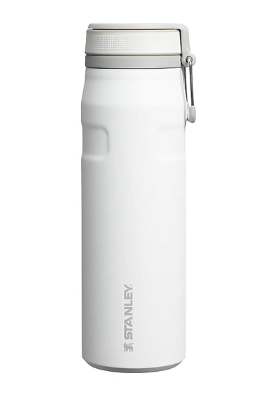 Stanley The Iceflow Twist & Flip Termos Su Şişesi, Beyaz Frost Çok Renkli
