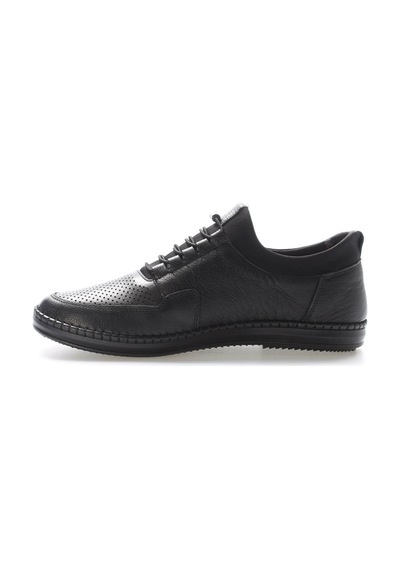 Fast Step Hakiki Deri Erkek Casual Ayakkabı 126ma420 Siyah