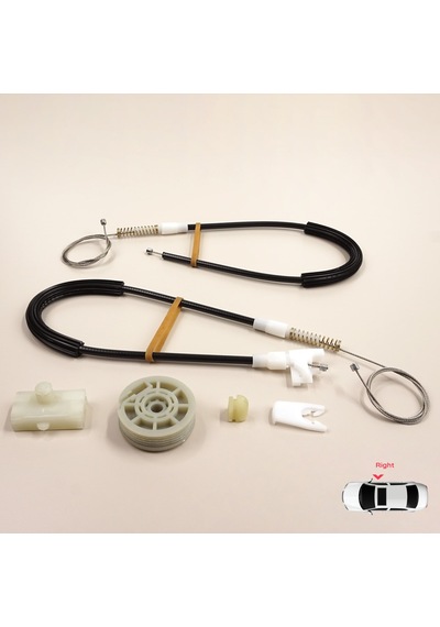 Sağ Kapı Cam Kriko Seti Renault Megane Mk1 Coupe 1996-2003 İçin