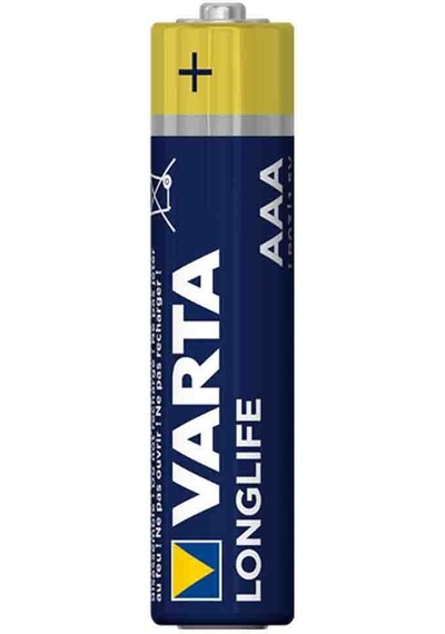 Varta Longlife Alkaline AAA İnce Kalem Pil 6'lı