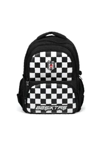 Me Okul Çantası Beşiktaş Damalı 26349 Çok Renkli