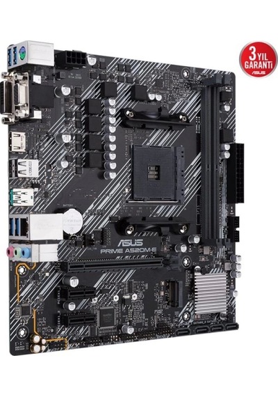 Asus Prıme A520m-e Csm Ddr4 Hdmı-dp Pcıe 4.0 Am4 Matx Kurumsal Anakart