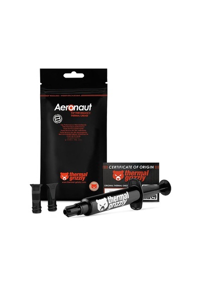 Aeronaut - Yüksek Kaliteli Termal Macun - Tüm Cpu Ve Grafik Kartı Soğutucuları İçin Soğutma Ve Sessiz Soğutucu Bağlantısı 7,8 Gram