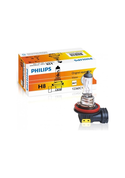 Kırmızıtuning Philips H8 12V 35W Standart Ampul 12360 C1