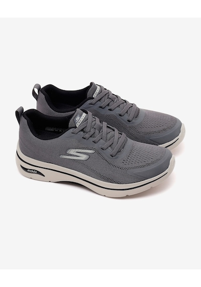 Skechers Go Walk Arch Fıt 2.0-levy Erkek Gri Yürüyüş Ayakkabısı 216816 Char