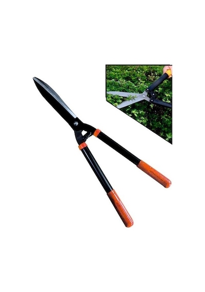 Kaymaz Saplı Budama Makas Çim Biçme Çit Ve Çimen Makası 52 Cm Bah