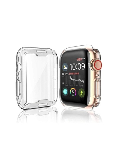 Bufalo Apple Uyumlu  Watch 41 mm Silikon 360 Kasa Ve Ekran Koruyucu