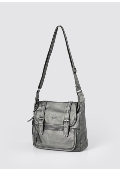 Ççs London Ççs 577673 Kadın Omuz Çantası Grey