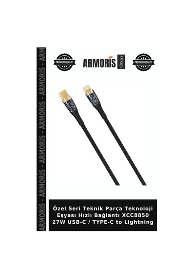 Özel Seri Teknik Parça Teknoloji Eşyası Hızlı Bağlantı Xcc8850 27w Usb-c / Type-c To Lightning