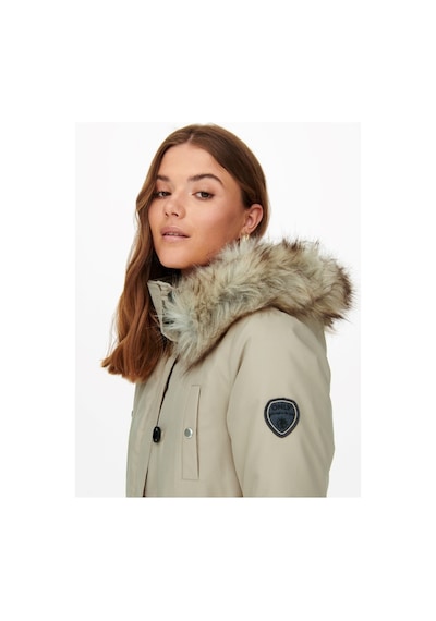 15213755 Only Onliris Fur Winter Parka Cc Otw Kadın Mont Crockery