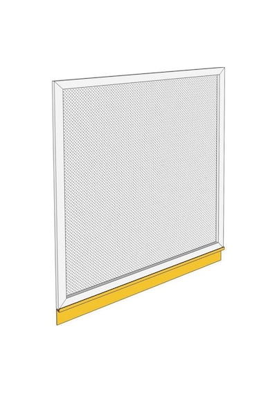 Kupa Tools Hazır Pencere Sinekliği Çift Kanat 1.25mm, 150 Cm Cırtlı