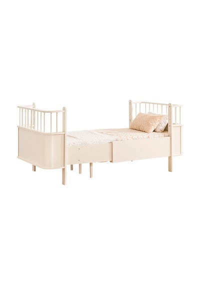 Mdf Beşik, Dünya Büyüyen Beşik 80x130 - 1 Adet 80x130 Comfort Yatak Beyaz