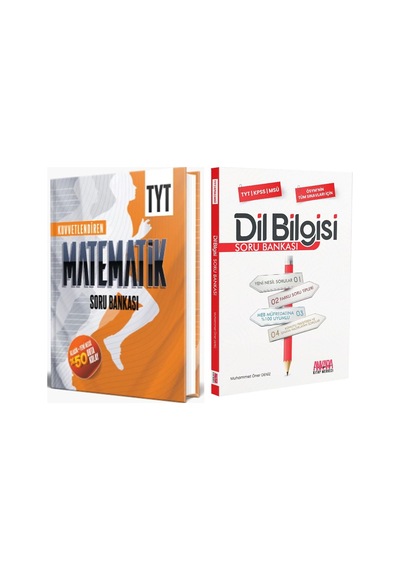 Aktif Öğrenme Tyt Matematik Kuvvetlendiren Ve Akm Dil Bilgisi Soru Bankası Seti 2 Kitap