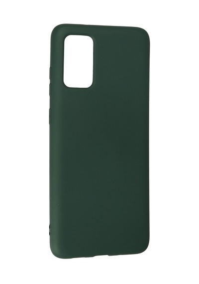 Newface - 328 - Samsung Galaxy S20 Plus Kılıf Nano İçi Kadife Silikon - - Edntrend - Koyu Yeşil