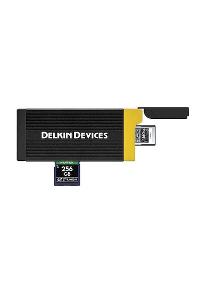 Delkin Devices CFexpress Type A & UHS-II SDXC Hafıza Kartı Okuyu