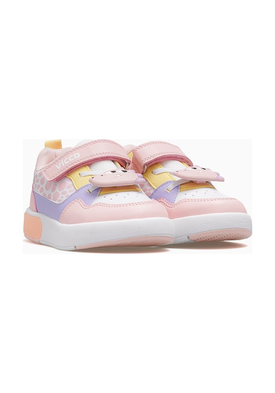 Vicco Borka Kız Çocuk Işıklı Hafif Sneaker Ayakkabı 26y 346.109 Pk Pudra