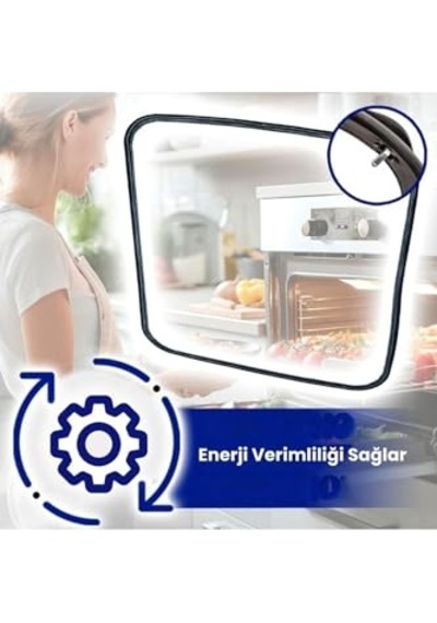 Ayrex Indesit İle Uyumlu Fırın Kapak Contası 420 X 305mm