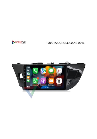 TOYOTA COROLLA 2013_2016 ANDROİD MULTİMEDYA 2_32 KABLOSUZ CARPLAY