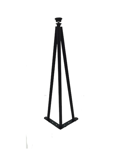 Dekoratif Metal Boru Firkete Sehpa Ayağı 41 CM - 1 Adet