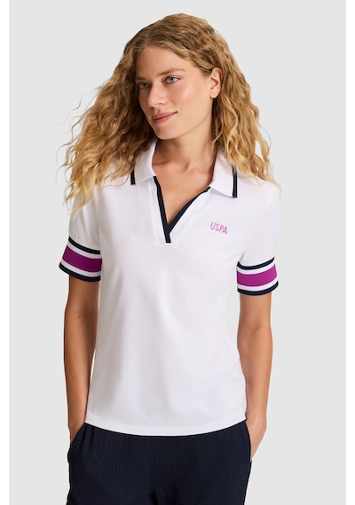 U.S. Polo Assn. U.s. Polo Assn. Kadın Beyaz Tişört 50323543-vr013