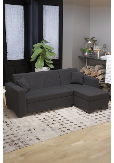 Modalife Toronto Salon & Oturma Odası Köşe Takımı Antrasit