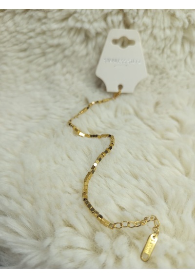Stainless Steel Modern Çelik Bileklik Gold