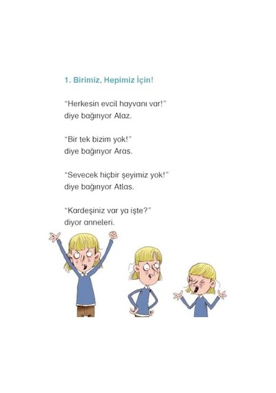 Deniz Ve Felaket Üçüzler - Evcil Hayvan Alıyor : 2. Kitap
