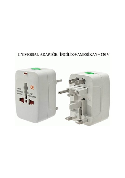 Electroon Ingiliz-Amerikan Universal Çevirici Priz Adaptörü