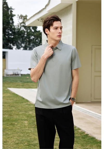 New Performance Premium Polo T-shirt %65,1 Pamuk %34,9 Polyester Yeşil