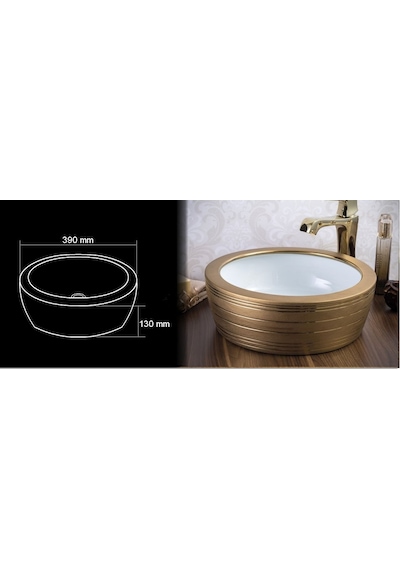 Lena Tezgah Üstü Çanak Lavabo E -8122