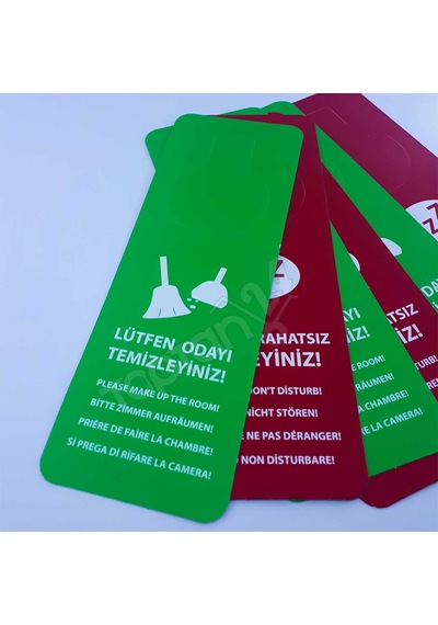 Karton Kapı Kolu Talimatı Dnd Kart K-147 100 Adet