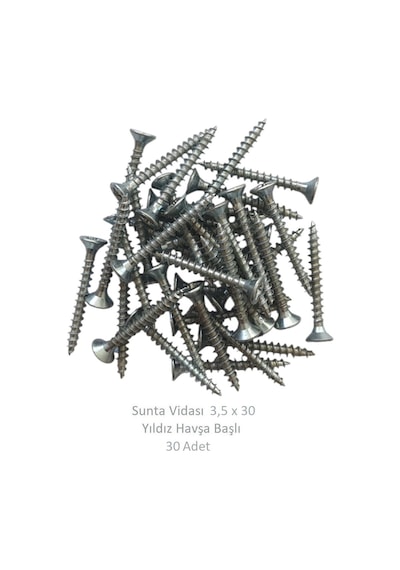 Adilon Sunta Vidası 3.5 x 030 30'Lu
