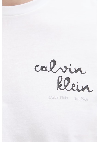 Calvin Klein % 100 Pamuk Slim Fit Logolu Bisiklet Yaka T Shirt Erkek T Shirt Lv04rg837g Yaf Beyaz Calvin Klein % 100 Pamuk Slim Fit Logolu Bisiklet Yaka T Shirt Erkek T Shirt Lv04rg837g Yaf Beyaz