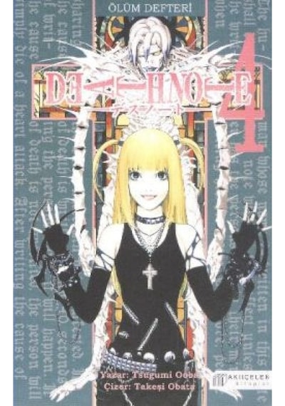Death Note - Ölüm Defteri 4 - Tsugumi Ooba - Akılçelen Kitaplar