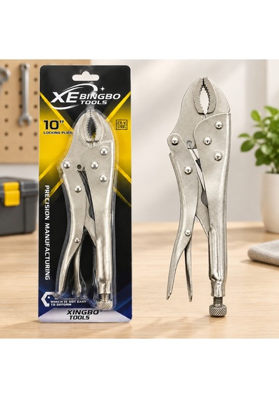 250 Mm Kilitli Ayarlı Pense Krom, Komple Metal Belirtilmemiş