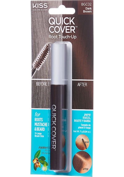 Ouick Cover Beyazlar Için Anında Kapatıcı Saç Maskarası - Kahve Rengi - 731509005875