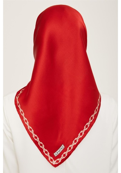 Armine Sura İpek Eşarp 24ya9154 33 - Desenli